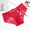 Ultra-Thin Lace Panties – Soft, Mid-Rise & Transparent Elegance