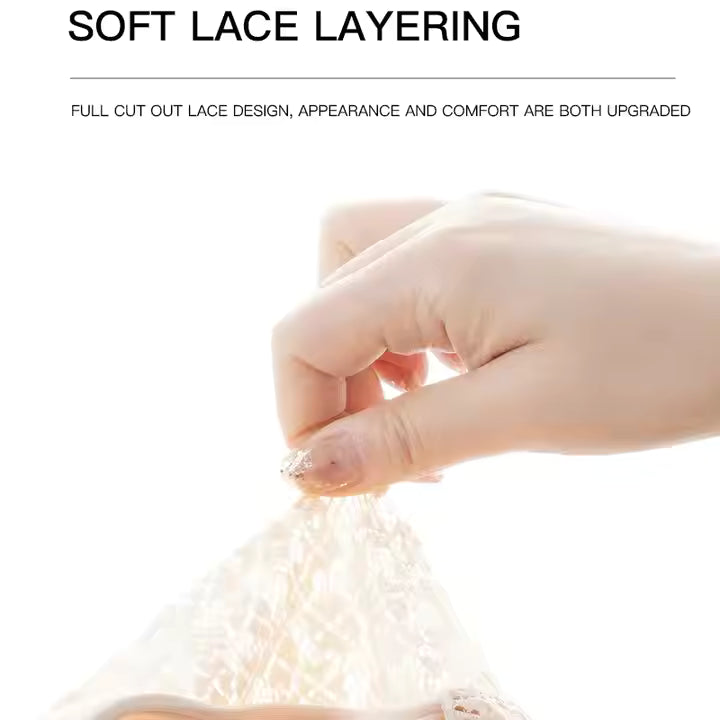Floral Lace Bralette – Soft, Wireless Bra for Everyday Sexy Comfort