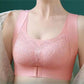 Posture Correction Front Buckle Push-Up Bra – Seamless, Wire-Free Support for Women