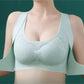 Posture Correction Front Buckle Push-Up Bra – Seamless, Wire-Free Support for Women