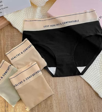 Massive Spot Girl Ice Silk Mid-Waist Underwear – Breathable, Seamless & Sexy Comfort