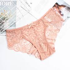 Ultra-Thin Lace Panties – Soft, Mid-Rise & Transparent Elegance