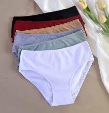 Cotton Breathable High-Waist Panties – Full Coverage & Everyday Comfort