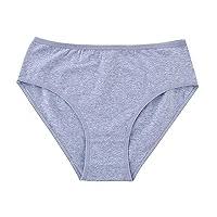 Cotton Breathable High-Waist Panties – Full Coverage & Everyday Comfort
